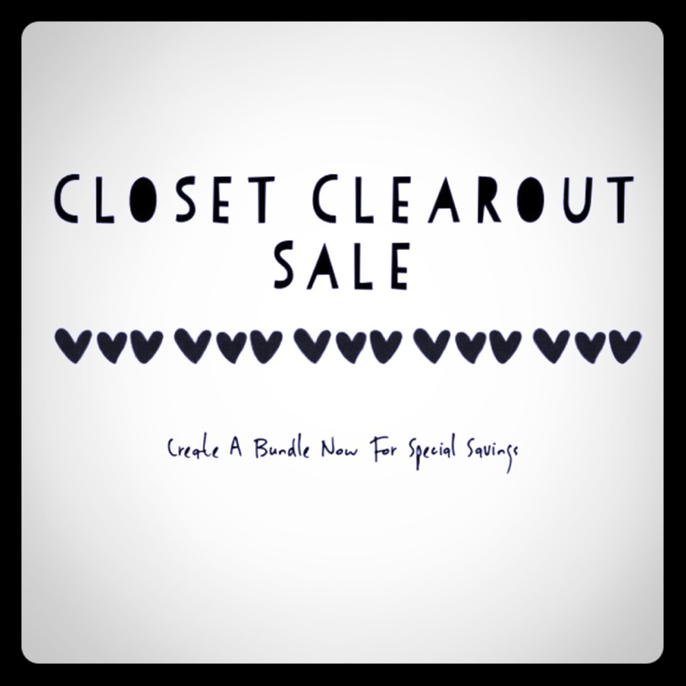 Everything must go! Make an offer create bundles!
